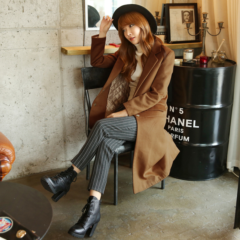 黑色外套街拍示范,4套教你酷出新高度