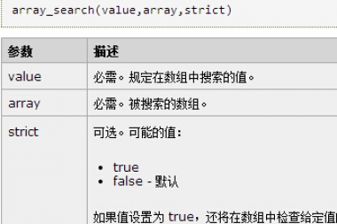 PHP实例:搜索与查找数组元素