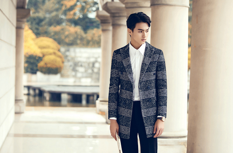 冬季街头取经 看各路潮男施展吸睛大法