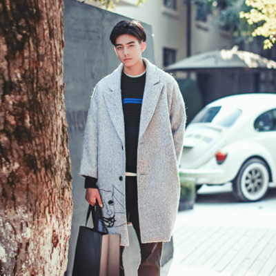 冬季街头取经 看各路潮男施展吸睛大法