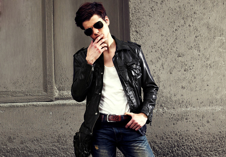 冬季街头取经 看各路潮男施展吸睛大法