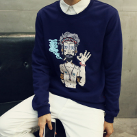 冬季街头取经 看各路潮男施展吸睛大法