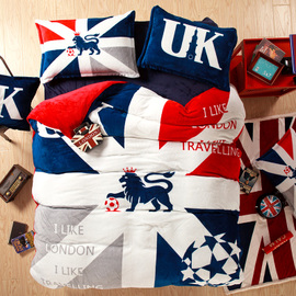 这样的四件套 睡得香甜