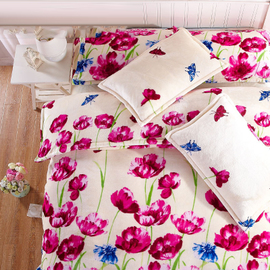 这样的四件套 睡得香甜