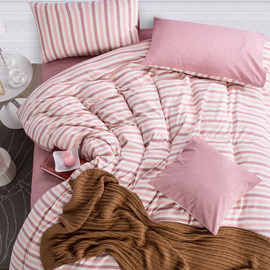 这样的四件套 睡得香甜