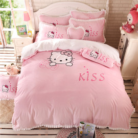 这样的四件套 睡得香甜