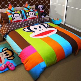 这样的四件套 睡得香甜