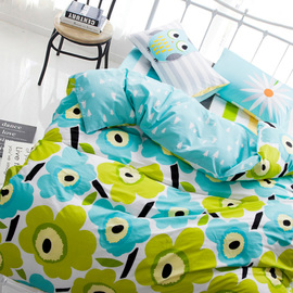 这样的四件套 睡得香甜