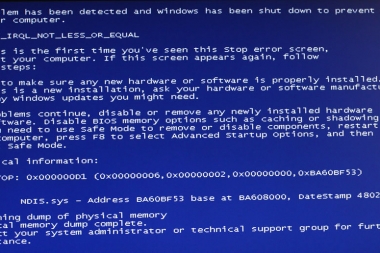 windows7旗舰中文版蓝屏提示ndis.sys怎么修复？